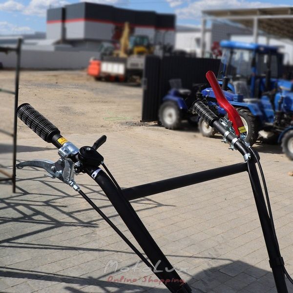Benzínový dvojkolesový malotraktor Kentavr MB 2070B-4, 7 HP, ručný štartér blue