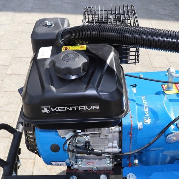 Benzínový dvojkolesový malotraktor Kentavr MB 2070B-4, 7 HP, ručný štartér blue