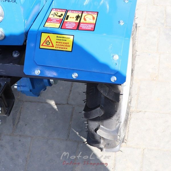 Benzínový dvojkolesový malotraktor Kentavr MB 2070B-4, 7 HP, ručný štartér blue