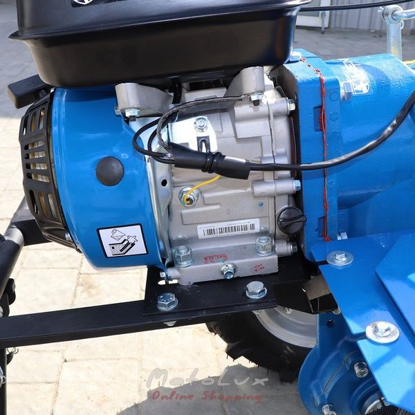 Benzínový dvojkolesový malotraktor Kentavr MB 2070B-4, 7 HP, ručný štartér blue