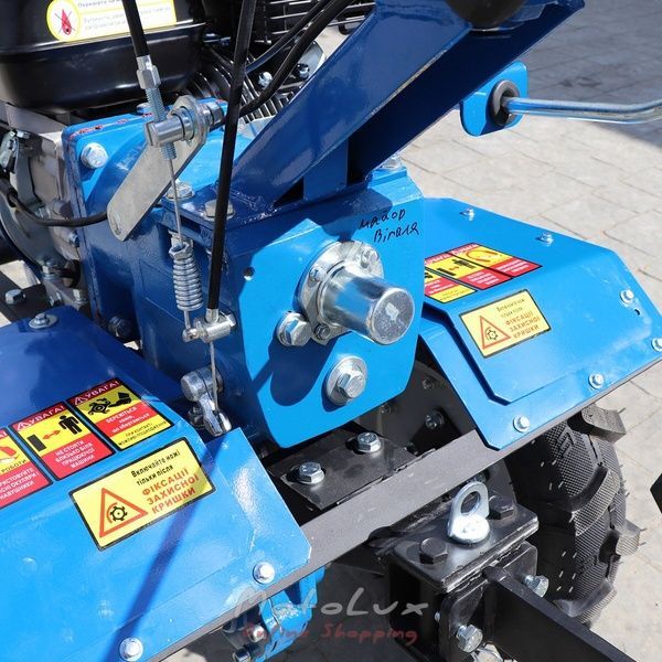 Benzínový dvojkolesový malotraktor Kentavr MB 2070B-4, 7 HP, ručný štartér blue