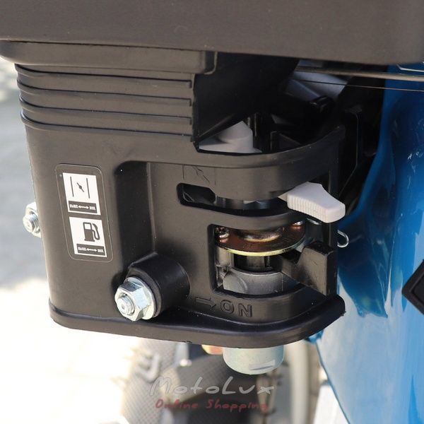 Benzínový dvojkolesový malotraktor Kentavr MB 2070B-4, 7 HP, ručný štartér blue