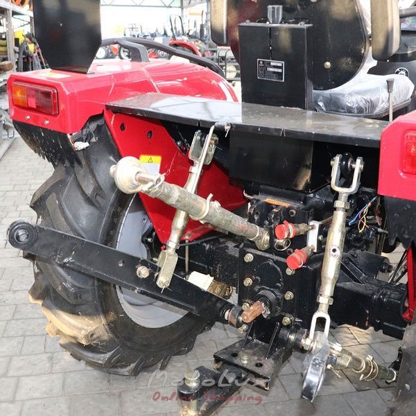 Трактор Kentavr 404S, 40 к.с., 4х4, 4 циліндри, 2 гідровиходи, червоний