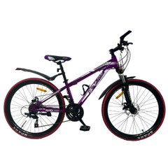 Spark Forester 2.0 Junior teen bicycle, 26-inch wheel, 13-inch frame, purple