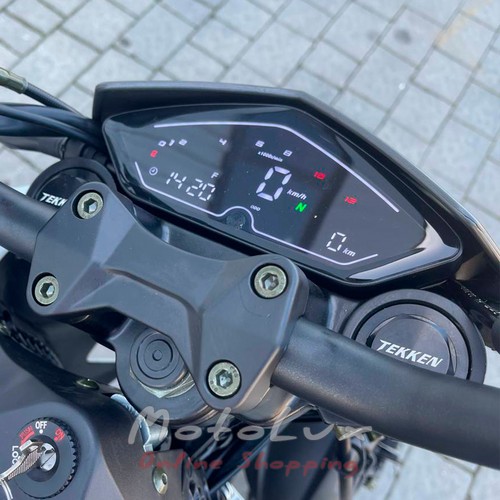 Enduro motorkerékpár Tekken 250, fekete, szürke, 2024