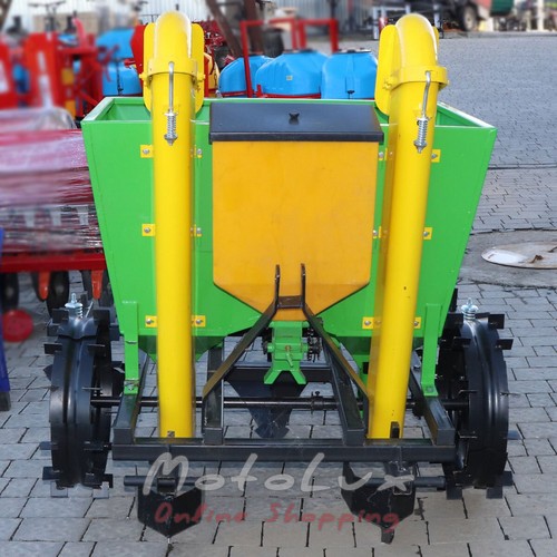 Polish Two-Row Potato Planter Bomet, 60 cm with Fertilizer Tank