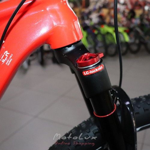 Mountain bike Cyclone LX 27.5, frame 19, red and black, 2021