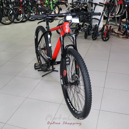 Mountain bike Cyclone LX 27.5, frame 19, red and black, 2021