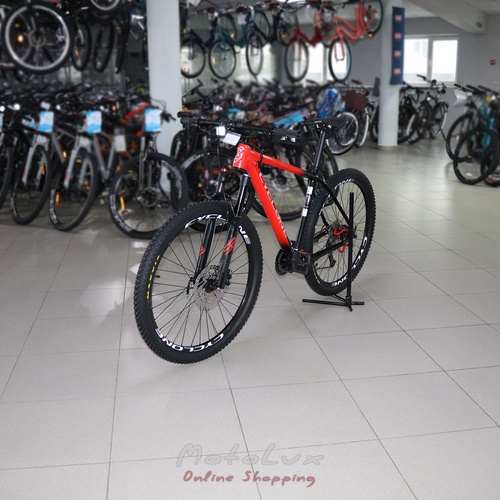 Mountain bike Cyclone LX 27.5, frame 19, red and black, 2021