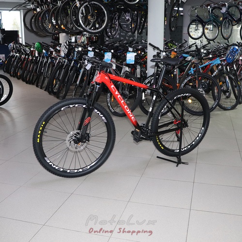 Mountain bike Cyclone LX 27.5, frame 19, red and black, 2021