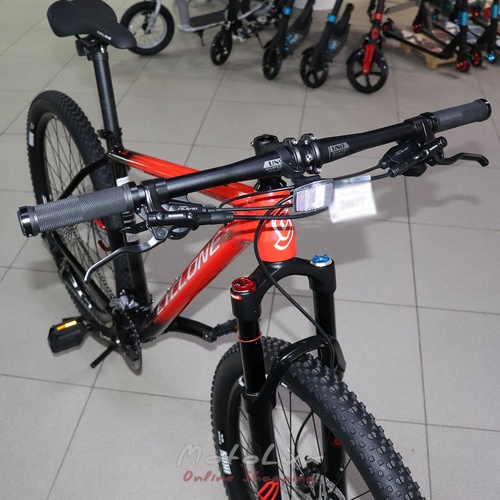 Mountain bike Cyclone LX 27.5, frame 19, red and black, 2021