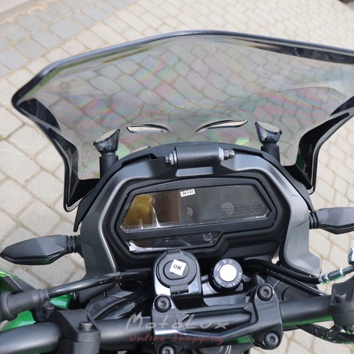 Motorcycle Bajaj Dominar D400, green, 2024