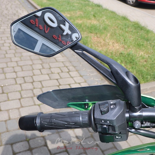 Motorcycle Bajaj Dominar D400, green, 2024