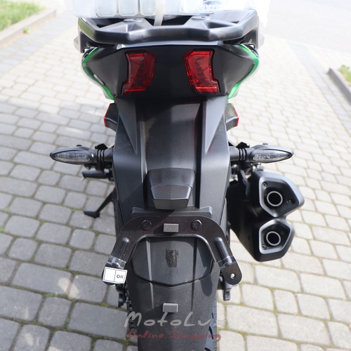 Motorcycle Bajaj Dominar D400, green, 2024