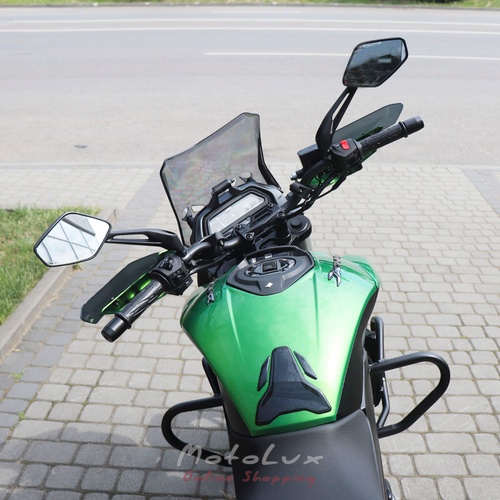 Motorcycle Bajaj Dominar D400, green, 2024