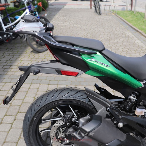 Motorcycle Bajaj Dominar D400, green, 2024