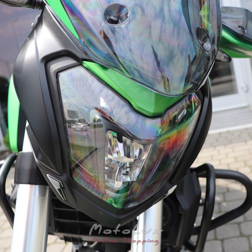 Motorcycle Bajaj Dominar D400, green, 2024