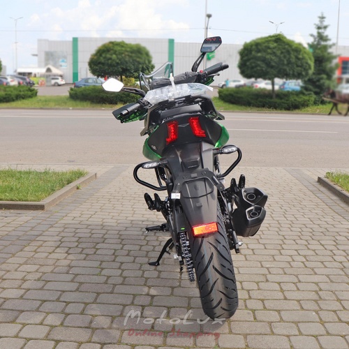 Motorcycle Bajaj Dominar D400, green, 2024