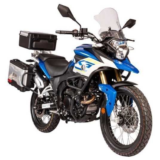 Zonsen Cyclon RX3 250 motorcycle, white with blue buy for 3 391