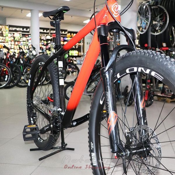 Горный велосипед Cyclone LX 27.5, рама 19, red and black, 2021