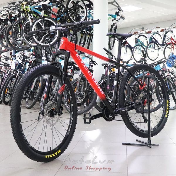Горный велосипед Cyclone LX 27.5, рама 19, red and black, 2021