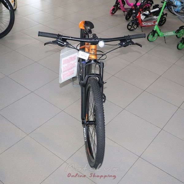 Horsk&yacute; bicykel Crosser MT036, koles&aacute; 27,5, r&aacute;m 15,5, oranžov&yacute;
