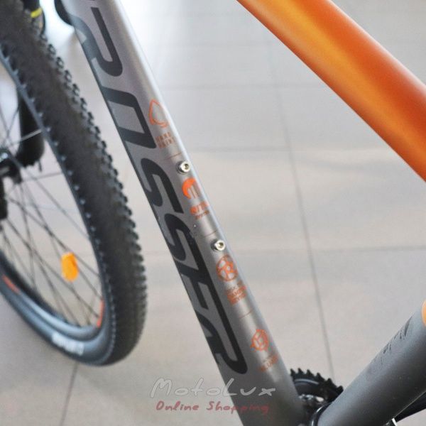 Horsk&yacute; bicykel Crosser MT036, koles&aacute; 27,5, r&aacute;m 15,5, oranžov&yacute;