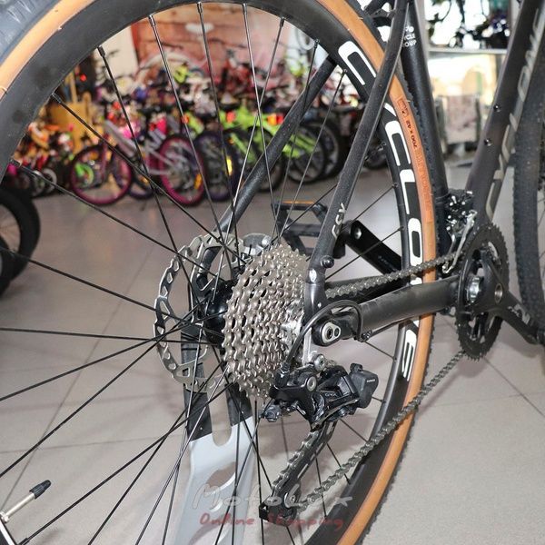 Gravel bike Cyclone 700c GSX 54, black