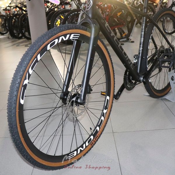 Gravel bike Cyclone 700c GSX 54, black