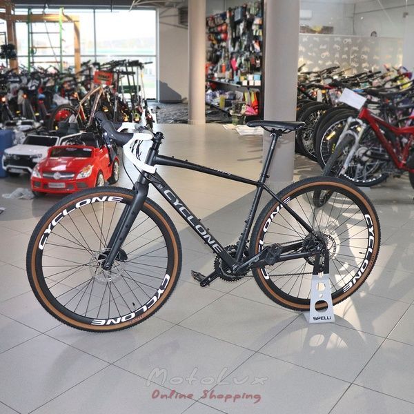 Gravel bike Cyclone 700c GSX 54, black