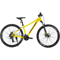 Mountain bike Winner Alpina, wheels 27.5, frame 15, yellow, 2022