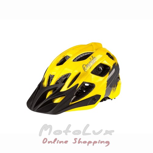Onride Rider Helmet, Yellow Grey, M