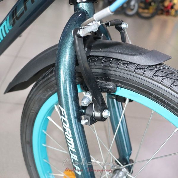 Detsk&yacute; bicykel Formula 18 Stormer, r&aacute;m 9, AL, čierna n modr&aacute;, 2022