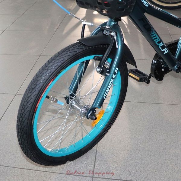 Detsk&yacute; bicykel Formula 18 Stormer, r&aacute;m 9, AL, čierna n modr&aacute;, 2022