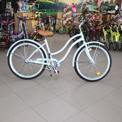 Дорожный велосипед Neuzer Miami, колеса 26, рама 17, Shimano Nexus, сине-бирюзовый