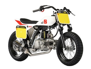 Motorcycle YCF Sunday Motors Flat Track S187 Daytona, white