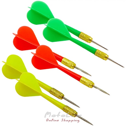 Darts for game in darts drop BL-6008 Baili, 6 pieces