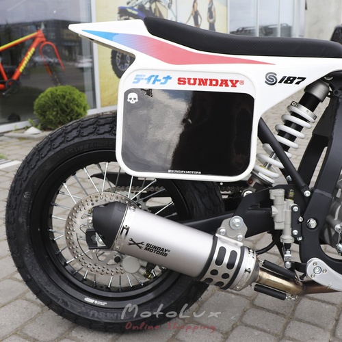 Мотоцикл YCF Sunday Motors Flat Track S187 Daytona, білий