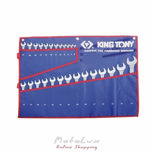 Set of combi keys King Tony 1222MRN, 22 pcs