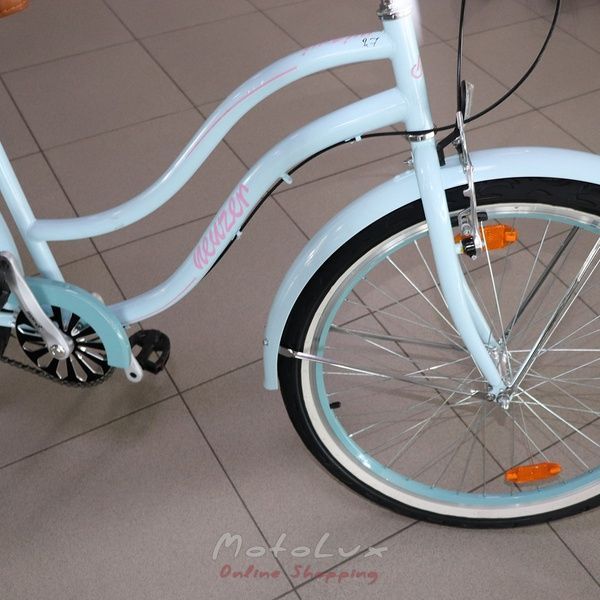 Neuzer Miami orsz&aacute;g&uacute;ti ker&eacute;kp&aacute;r, kerekek 26, v&aacute;z 17, Shimano Nexus, k&eacute;k &eacute;s t&uuml;rkiz