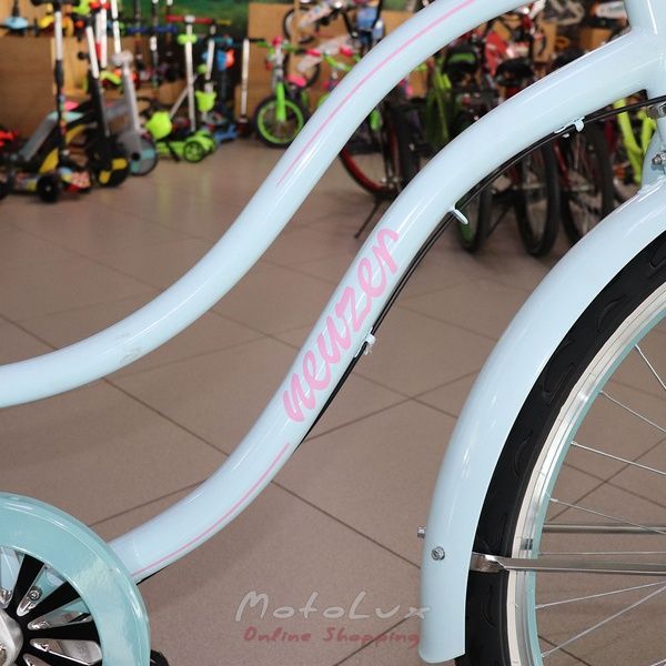 Neuzer Miami orsz&aacute;g&uacute;ti ker&eacute;kp&aacute;r, kerekek 26, v&aacute;z 17, Shimano Nexus, k&eacute;k &eacute;s t&uuml;rkiz