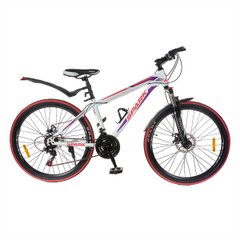 Spark Forester 2.0 Junior teen bicycle, 26-inch wheel, 15-inch frame, white