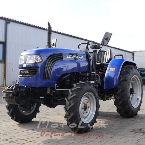 Traktor Foton FT 244НRX 24 LE, 3 henger , 4x4, szervokormány, blokk. differenciális