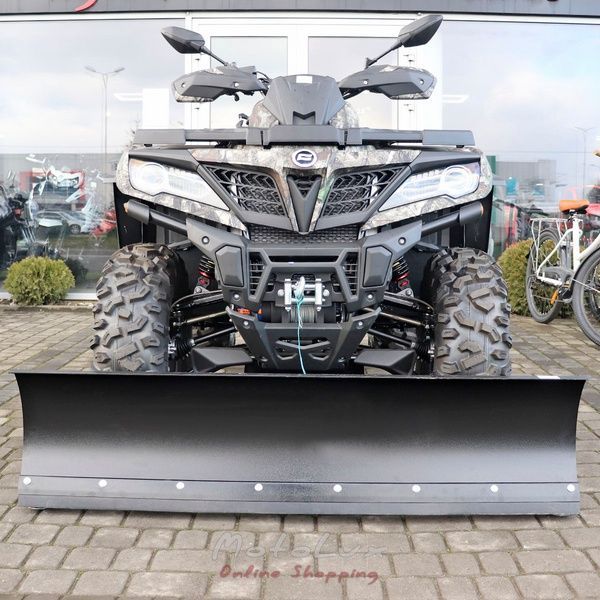 Снегоотвал для квадроцикла Dominator универсальный, 120х150, черный