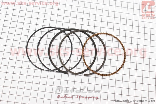 Кільця поршневі Ø70мм, 170F, STD