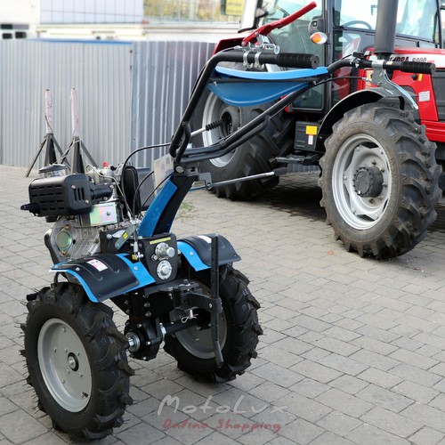 Diesel Walk-Behind Tractor DTZ 512DN, 12 HP, Manual Starter, 5.00-12