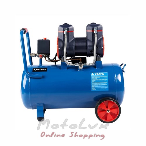 Enersol piston air compressor, 430 l min, 1.68 kW each, weight 23 kg