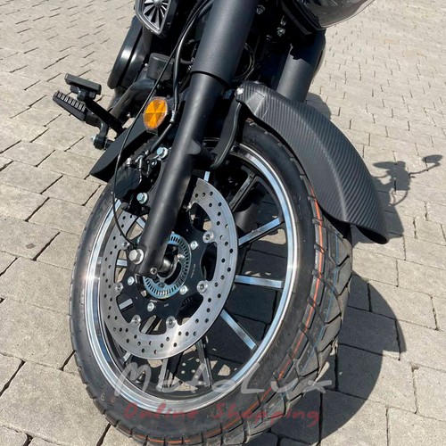Мотоцикл круизер Lifan LF250 D, черный с серым, 2024