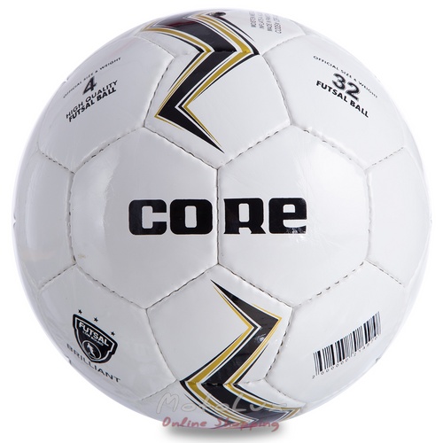 Futsal labda Core Brilliant Shiny CRF 043, 4-es méret