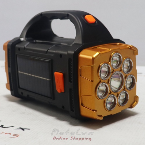 Portable LED lamp on a solar battery HB-1678, 38W